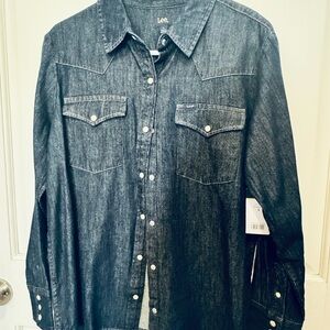 Lee Obsidian Night Denim Shirt